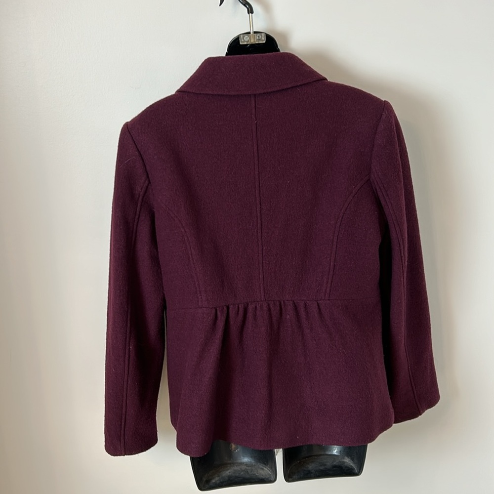 Euc - Pendleton Virgin Wool Blazer In Plum/ Purpl… - image 3